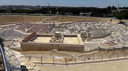 la maquette de Jérusalem