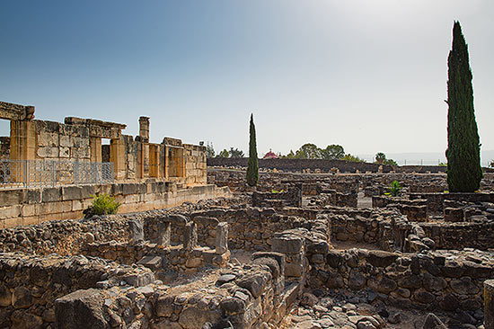 Capharnaüm : le village de Pierre et la synagogue où prêcha Jésus.