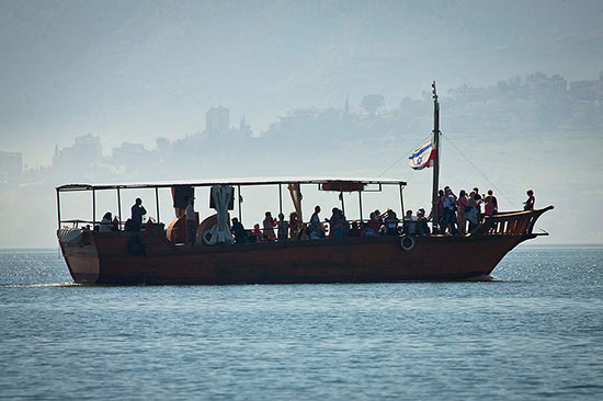 Bateau pour pèlerin