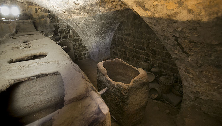 silo de la maison